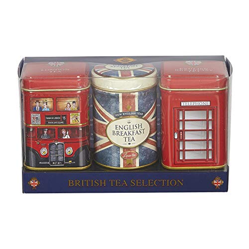 Iconos de London Three Mini Tea Tin Set