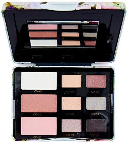 IDC Color paleta maquillaje Couture -sombras ojos, colorete y polvos compactos