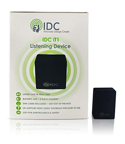 IDC © Él1 escucha sala Bug y seguridad dispositivo - pequeño discreto e imperceptibles - escuchar a sonidos/conversaciones desde cualquier lugar - sin contrato u oculta coste - Simple para usar -