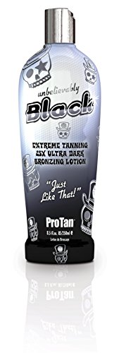 Increíblemente Pro Tan Negro 25X Extreme Tanning Lotion Ultra Bronzing oscuro - 250 ml