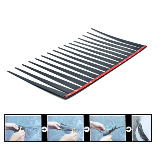 Incutex – Juego de 2 faros wimpern Auto wimpern para todos los coches de maquillaje para los faros