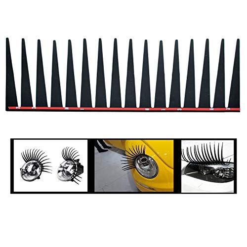 Incutex – Juego de 2 faros wimpern Auto wimpern para todos los coches de maquillaje para los faros