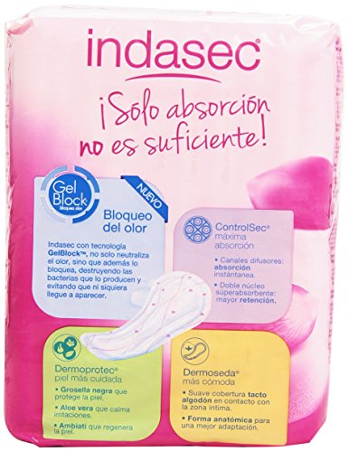 Indasec Discreet - Mini, Bolsa 20 compresas