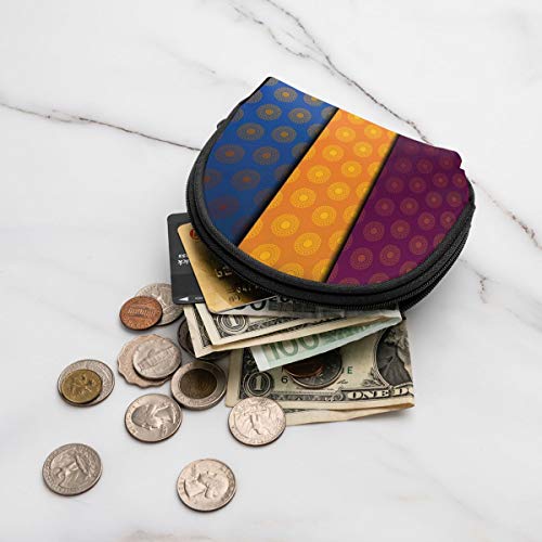 India Detallada fácilmente editable Diwali Mujeres niñas Shell cosmético Maquillaje Bolsa de Almacenamiento al Aire Libre Compras Monedero Organizador de Cartera