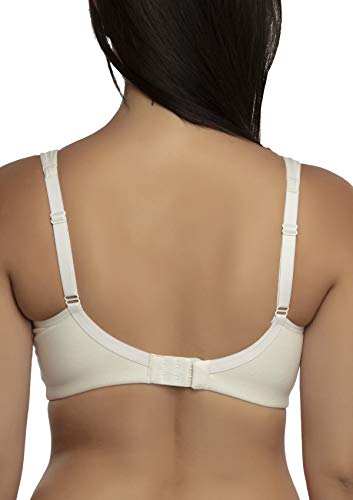 Inner Sense - Sujetadores de algodón orgánico y saludable para mujer (correas delanteras acolchadas, sin cables, cobertura completa)