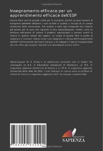 Insegnamento efficace per un apprendimento efficace dell'ESP: Titolo autorevole su un argomento di importanza centrale per tutti gli insegnanti di ESP