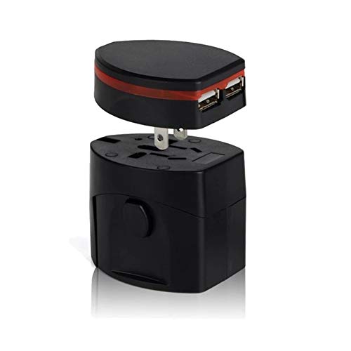 Interruptor de Pared Luz AC Adaptador convertidor de Enchufe de energía del AU/UK/US duales/UE Puertos USB Recorrido de la Pared del Adaptador Universal del Cargador