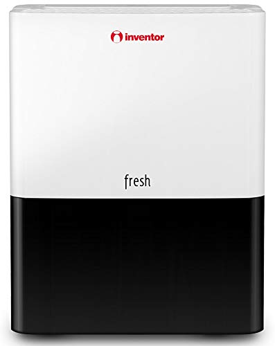 Inventor Fresh 12L, Deshumidificador Portátil con Refrigerante R290 - Deshumidificación Continua y Silenciosa, Panel de Control Digital y Dos Años de Garantía