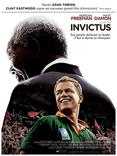 Invictus - Póster de cine original (tamaño pequeño, 53 x 40 cm), diseño de Clint Eastwood