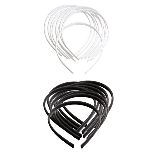 IPOTCH 20 Piezas De Diadema con Cabeza De Pelo con Cuentas De Alice Band para Regalos De Mujer De Moda para Niña