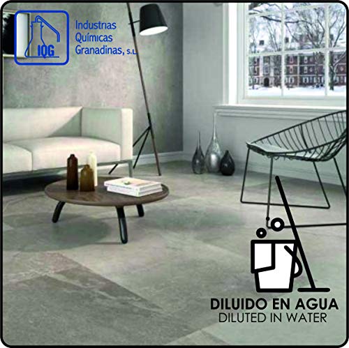 IQG Fregasuelos Concentrado 5L. Limpiador de Suelos perfumado para Todo Tipo de Suelos (terrazo, mármol, cerámica, parket, etc). (Floral)