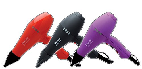 Irene Rios. Secador de Pelo Profesional DIAVOLO color Rojo