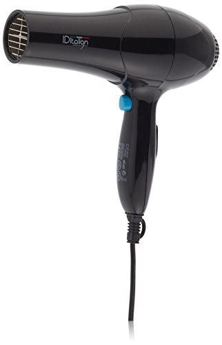 Italian Design IDE2600DIF Secador de Pelo 2006 con Difusor, 2000W, Negro