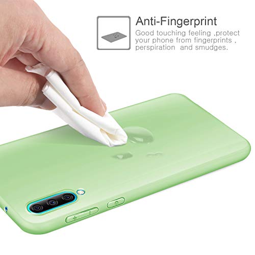 ivencase 9 × Funda Samsung Galaxy A50, Carcasa Fina TPU Flexible Cover para Samsung Galaxy A50 (Rosa Gris Rosa Claro Amarillo Rojo Azul Oscuro Translúcido Negro Azul Claro)