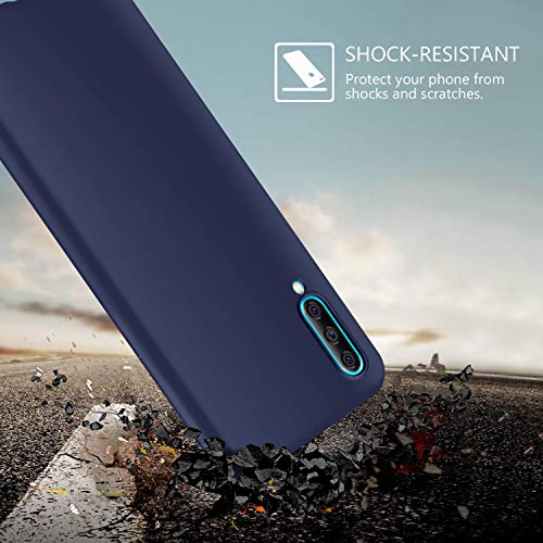 ivencase 9 × Funda Samsung Galaxy A50, Carcasa Fina TPU Flexible Cover para Samsung Galaxy A50 (Rosa Gris Rosa Claro Amarillo Rojo Azul Oscuro Translúcido Negro Azul Claro)