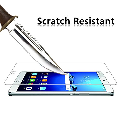 ivoler Protector de Pantalla para Huawei Mediapad M3 8.4, Cristal Vidrio Templado Premium