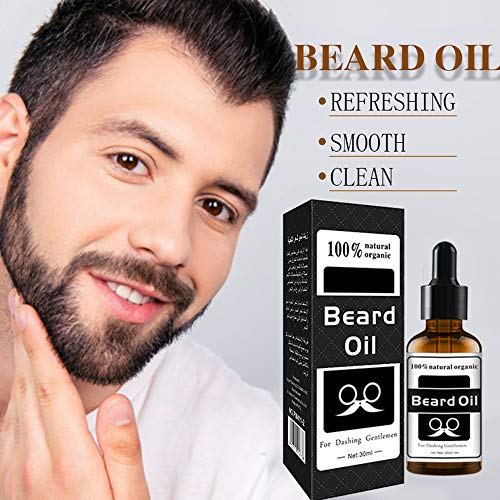 J TOHLO Kit de crema de barba y aceite de barba premium para hombres, Vegano, aceite de barba totalmente natural para hombres probado para curar la picazón de la barba, promover un crecimiento