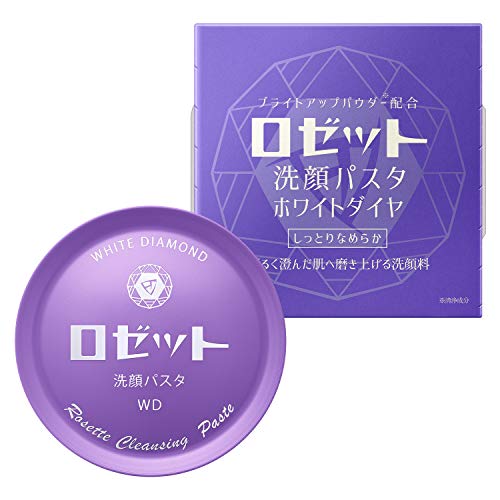 Jabón facial en pasta japonés. Desmaquillante y limpiador profundo. Rosette, 90 gr.