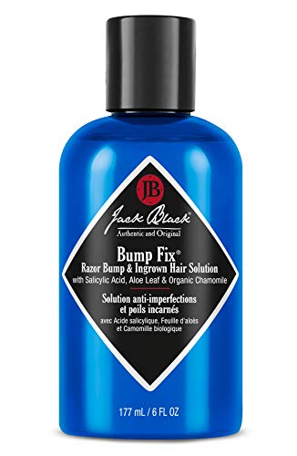 Jack Black Bump Fix Razor y 1300-p Hair Solution, 1er Pack (1 x 177 ml)