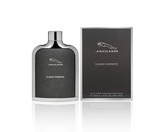 Jaguar Classic Chromite – Eau de toilette para hombre, vaporizador, natural, 100 ml