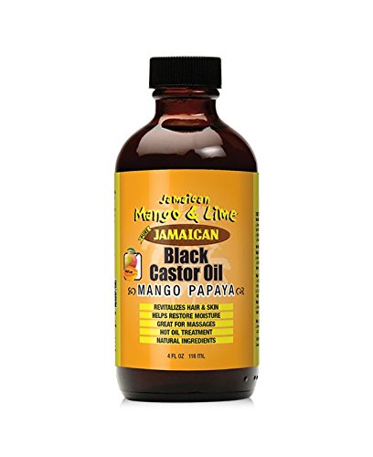 Jamaican mango & Lime Black Castor Oil Mango Papaya - aceites para el cabello, Mujeres, Moisturising, 118 ml