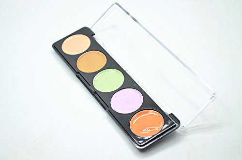 JasCherry 5 Colores Corrector Camuflaje de Maquillaje Cosmética Crema #1