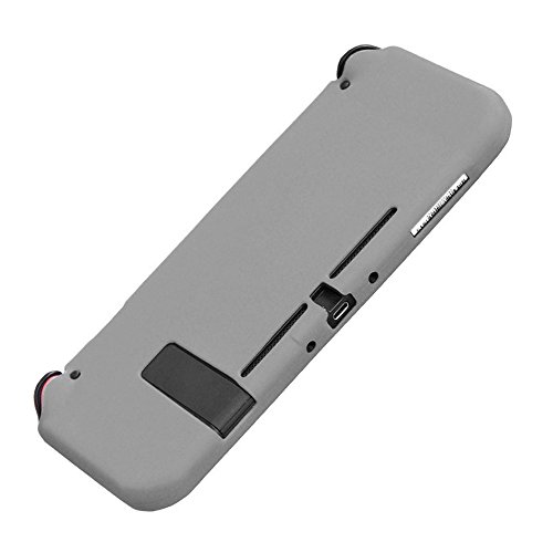 J&D Compatible para Nintendo Switch Funda, [Cojín Fino] [Parachoques Ligero] [Protección contra Caídas] Resistente Funda TPU Protectora para Nintendo Switch - Negro