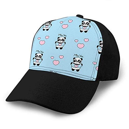 Jeffrey Toynbee Gorra de béisbol Ajustable para bebé con pandes Lindos La Mejor opción para Tarjetas Invitaciones Impresión de Paquetes de Fiesta Blog Sombrero de Malla