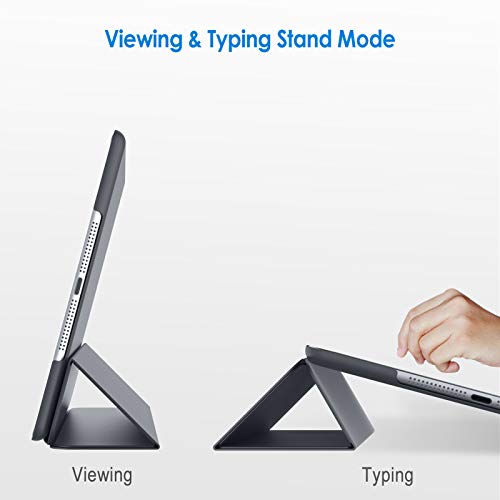 JETech Funda compatible iPad Air, Carcasa con Soporte Función, Auto-Sueño/Estela, Gris Oscuro