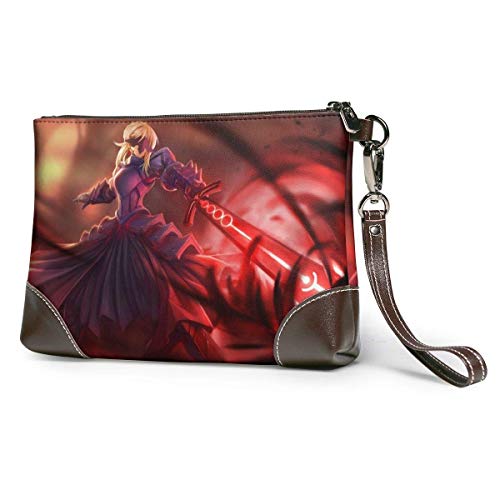 JHGFG Sabre Leather Coach Corner Zip Muñeca Mujer De Hombre Cartera de Cuero Cartera de Embrague, Monedero de teléfono Inteligente Monedero Signature