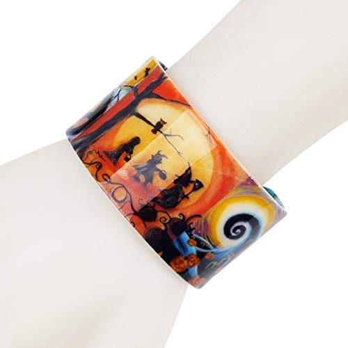 JIANDONG Joyería Festival de la Calabaza de plástico Brazalete Pulseras Indio Manera for Las Mujeres Muchacha al por Mayor Accesorios artesanales