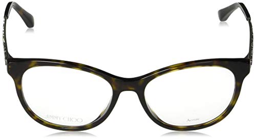 Jimmy Choo Montura de gafas - para hombre Marrón Dunkel Havana - Silber 54