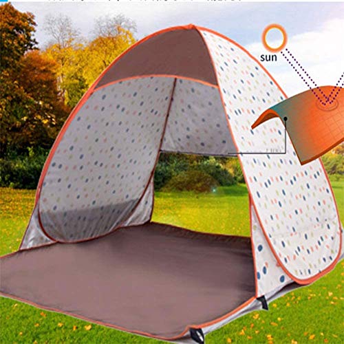 JNWEIYU Tienda de Trekking Fácil Pop Up Beach Sun Abrigo de la Tienda portátil instantánea de bebé con Dosel de Sombra rápida automática Deporte Umbrella Sun