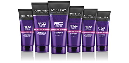 John Frieda Frizz Ease Milagrosa recuperación Champú de viaje, 50 ml, pack de 6