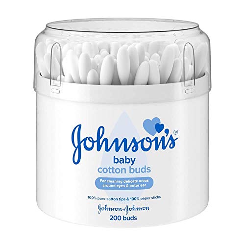 Johnson Baby Cotton Buds - Pack Of 3, Total Of 600 Buds