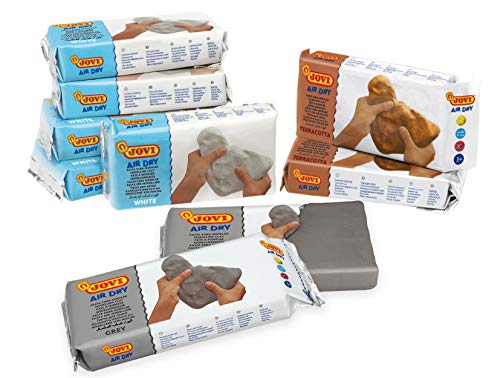 Jovi- Pasta de modelar, 500 gr, terracota, Color Gramos (330722)