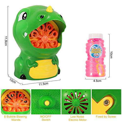 joylink Máquina de Burbujas, Máquina Bubble Máquina automática Maquina Pompas Jabon Bubble Blower Bubble Maker Soplador de Pompas de Jabón para Fiestas, Cumpleaños, Bodas