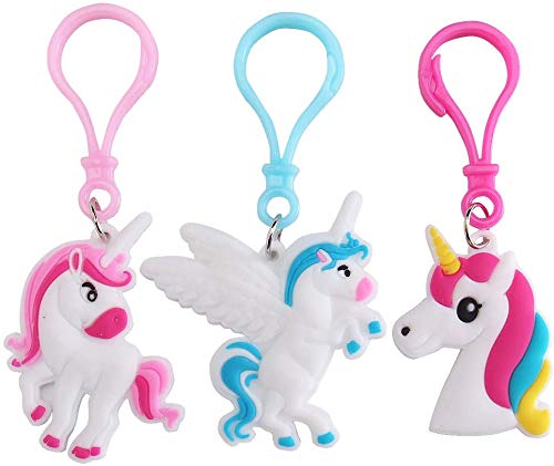 JPYH Llavero de Unicornio 40 Piezas, Llavero de Unicornio, el Favorito de los Niños, Regalos, 10 Estilos, Lindo e Interesante Llavero de Unicornio