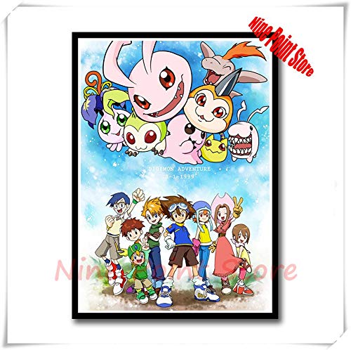 JRGGPO Anime Iori Tai Chi 5D Kit de Pintura de Diamante para Manualidades Niños Adulto Regalo Mosaico de Diamantes decoración de la Pared del hogar(40x50cm Diamante Cuadrado)