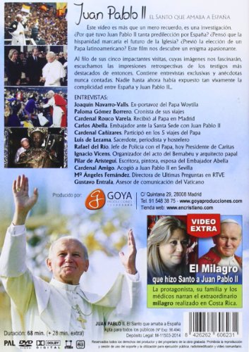 Juan Pablo II. El Santo Que Amaba A España [DVD]