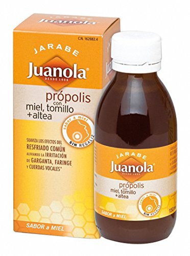 JUANOLA - Jarabe Própolis Miel, Tomillo, Altea Juanola