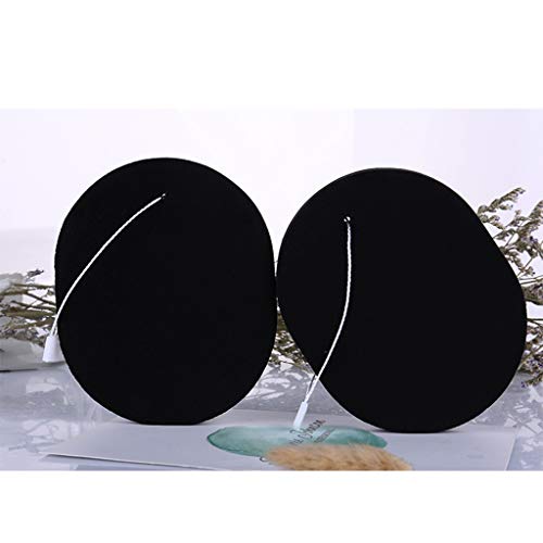 Juego De 2 Esponjas Faciales Exfoliantes-limpieza Natural Esponja-carbón De Bambú Activado Negro-para La Limpieza De Exfoliantes Faciales
