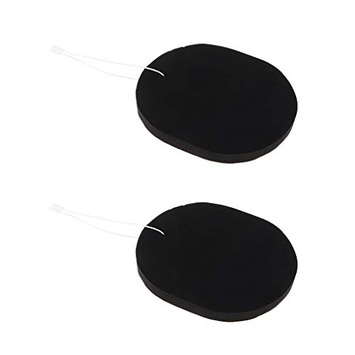 Juego De 2 Esponjas Faciales Exfoliantes-limpieza Natural Esponja-carbón De Bambú Activado Negro-para La Limpieza De Exfoliantes Faciales