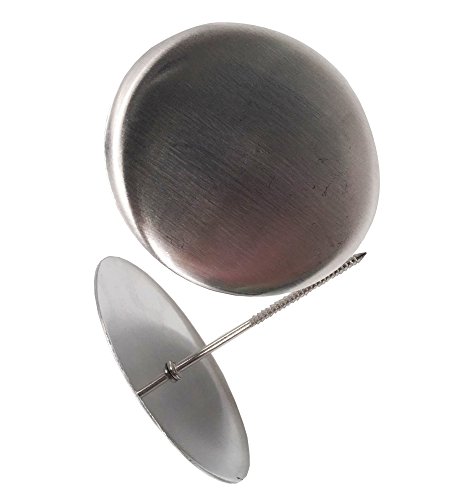 Juego de 2 uñas de flor grande, 7,5 cm de acero inoxidable, herramienta de decoración para tartas, flores, uñas, herramientas de horneado