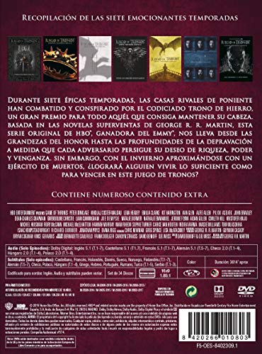 Juego De Tronos Temporada 1-7 [DVD]