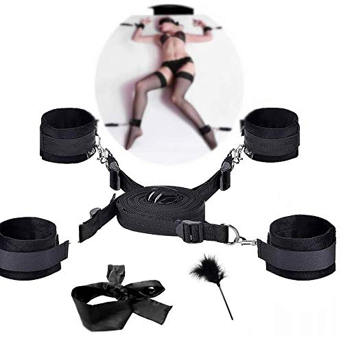 Juguetes, Ropa de Cama, Juegos de sujeción, Juguetes de Seguridad con Esposas, Cubre Tobillos, Equipo de Yoga.