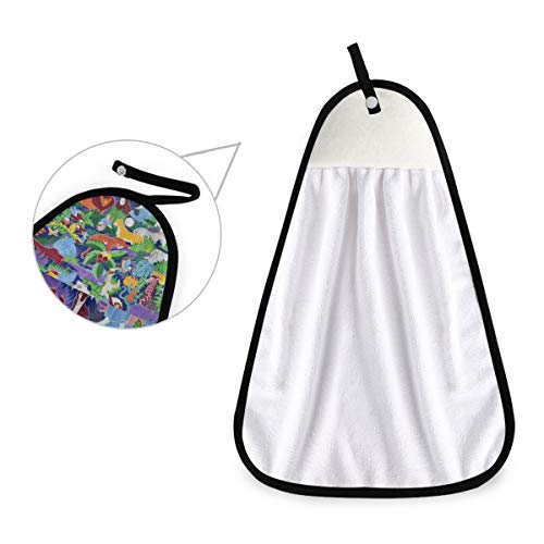 Jungle Animals Party Toalla de Mano Multiusos Toalla Altamente Absorbente Baño de Playa Ultra Suave
