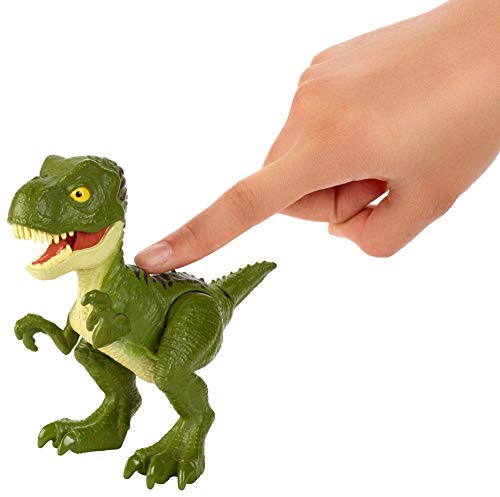 Jurassic World Dino-crías Tyrannosaurus Rex, huevo de dinosaurio de juguete (Mattel GFN75)