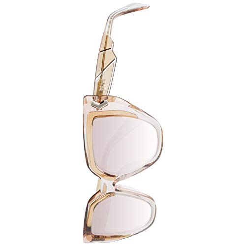 Just Cavalli JC835S 57G 51 Gafas de sol, Beige (Beige Luc/Marrone Specchiato), Unisex Adulto