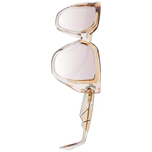 Just Cavalli JC835S 57G 51 Gafas de sol, Beige (Beige Luc/Marrone Specchiato), Unisex Adulto